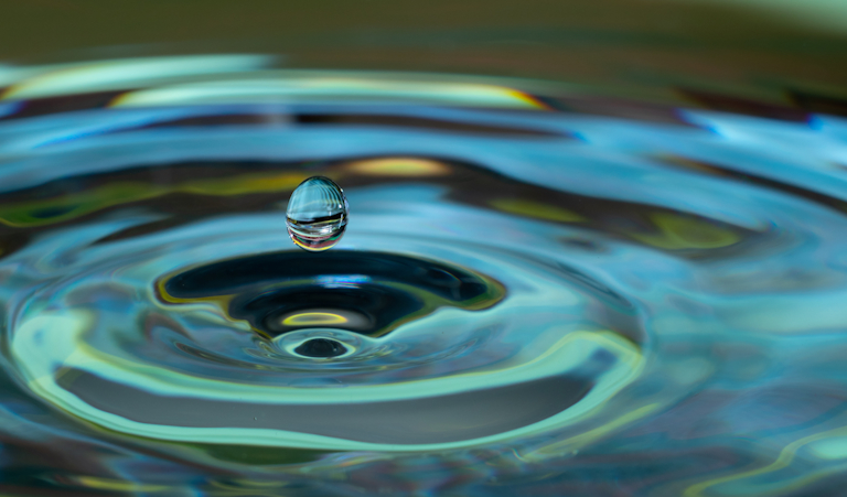Ripple Water Drop Image